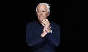 Giorgio Armani, sfilata in omaggio a Milano e all’Italia