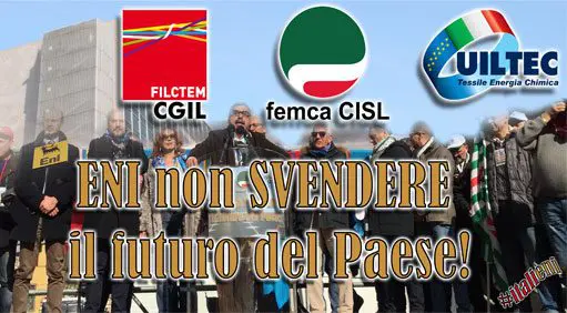 Eni: sciopero di 4 ore, la vertenza continua
