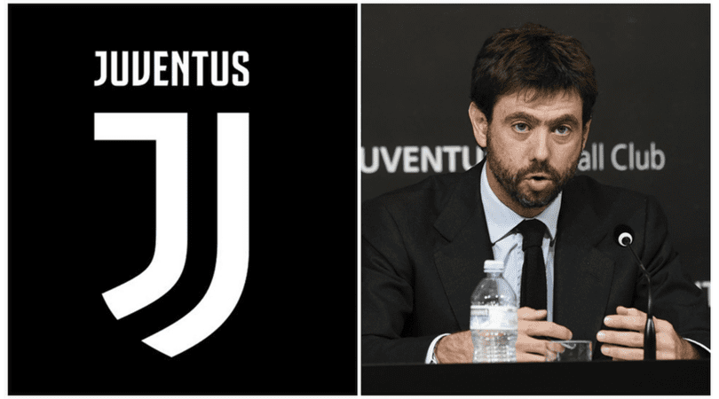 Agnelli presenta il nuovo logo: «Obiettivo leggenda»