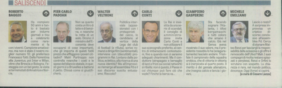 Saliscendi: La Verità