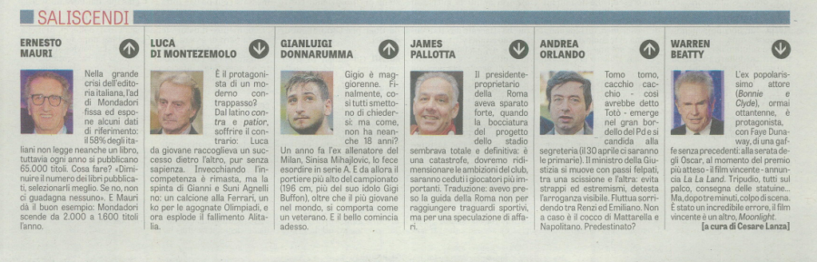 Saliscendi: La Verità