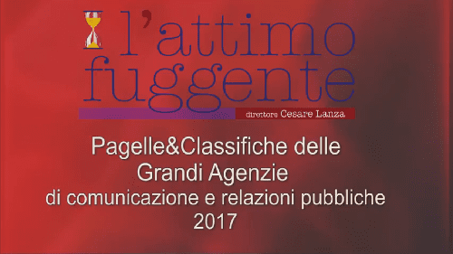 Video / Le pagelle & classifiche delle Grandi Agenzie di Comunicazione e Relazioni Pubbliche
