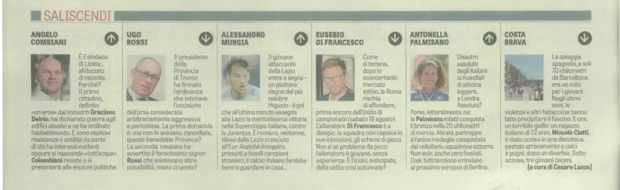 Saliscendi/ La Verità
