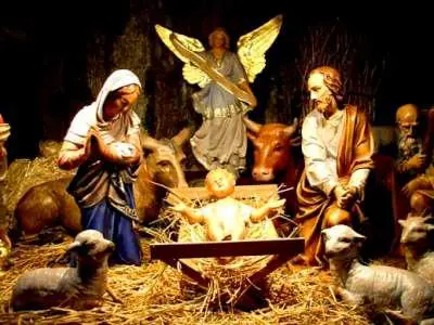 Santa Messa di Natale il giorno 19 Dicembre 2017 presso il Presepe dei Netturbini (AMA)