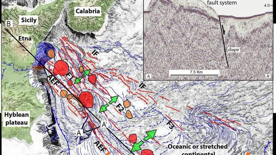 “Profonde spaccature sotto il mar Ionio”: scoperta la faglia che spiega i terremoti tra Sicilia e Calabria