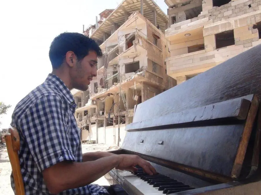 Ultime dal mondo dell’editoria. Sta per uscire il libro “Il pianista di Yarmouk”