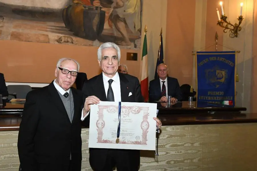 L’ingegner Nicola Barone riceve a Roma il premio “Foyer 2018”