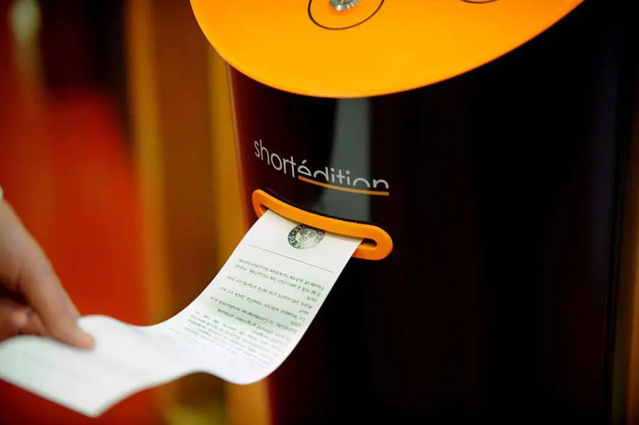La startup dei distributori automatici di racconti brevi