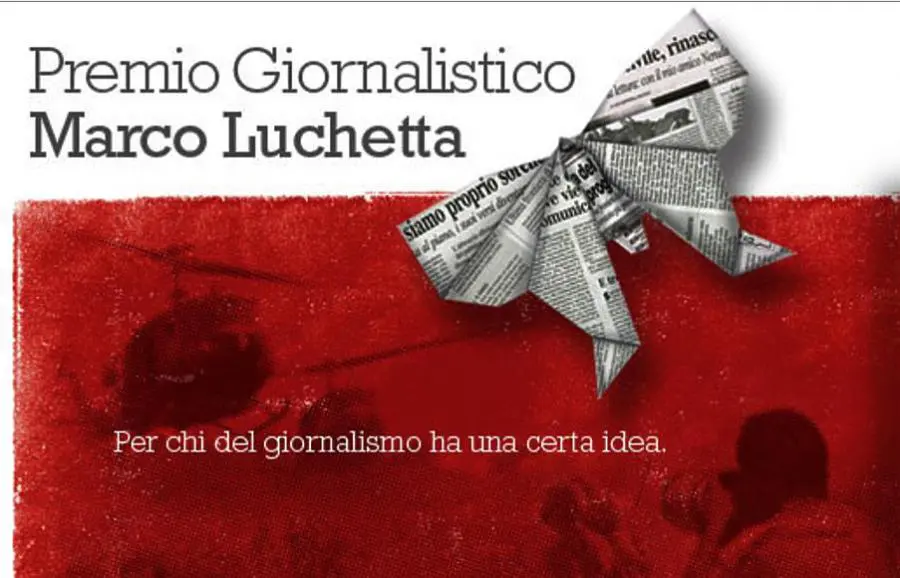 Al via il premio internazionale Marco Luchetta