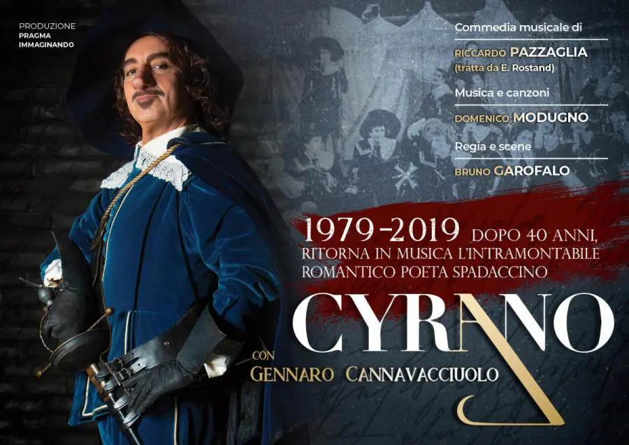 Napoli, torna il “Cyrano” di Pazzaglia-Modugno a quarant’anni dal debutto
