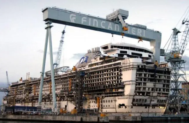 Fincantieri: riapertura non prima del 20