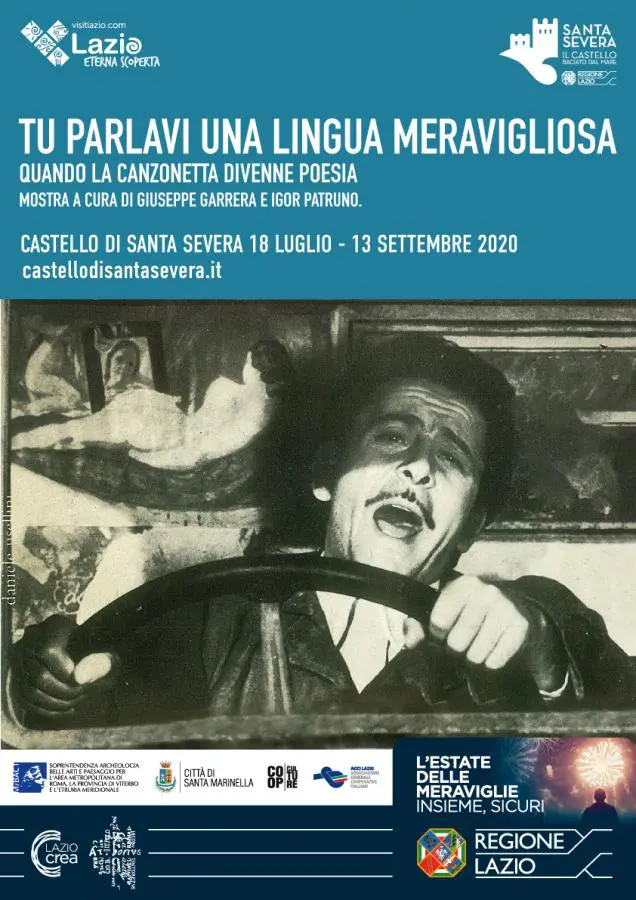 Castello di Santa Severa, una mostra omaggia la musica d’autore