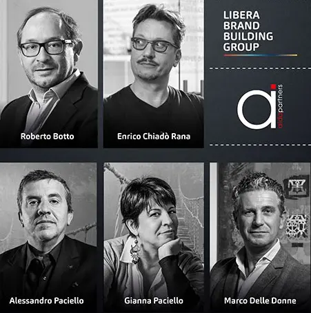 Aida Partners e Libera Brand Building Group si uniscono. Potenziale aggregazione societaria in futuro