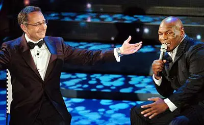 Mike Tyson al 55esimo Festival di Sanremo