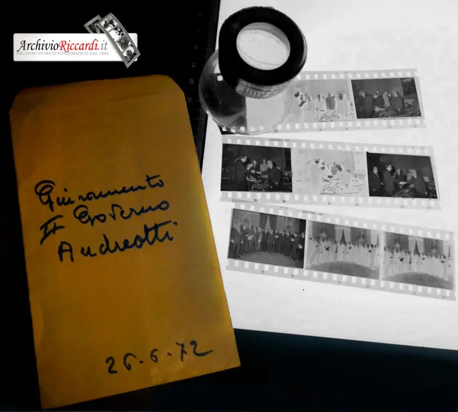 Archivio Riccardi, scoperte le foto del giuramento del secondo governo Andreotti