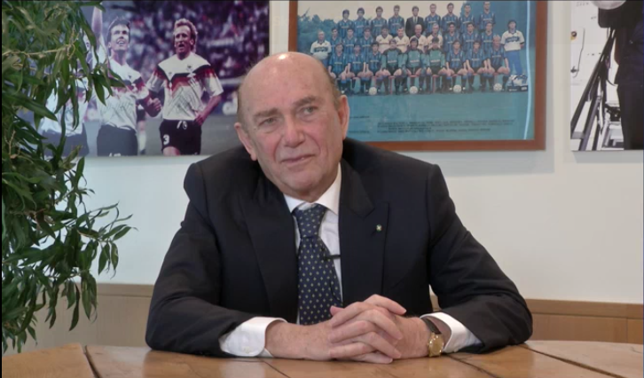 Inter, ex presidente Pellegrini: “I fondi? Non si sa chi sono, cosa fanno. Addio romanticismo, il calcio ora è asettico”
