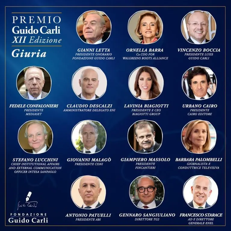 Roma, torna il “Premio Guido Carli”