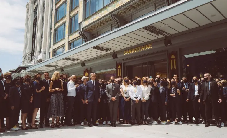 Parigi: Macron e Arnault inaugurano La Samaritaine