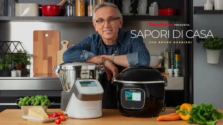Moulinex: al via il digital branded content “Sapori di casa” con lo Chef Bruno Barbieri