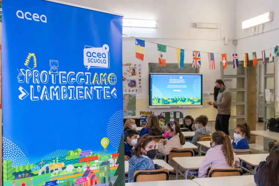 Al via il progetto “Acea scuola. Proteggiamo l’ambiente”