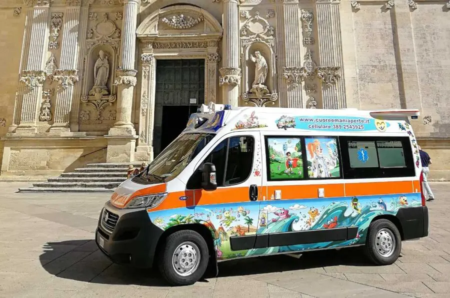 Lecce, inaugurata la nuova “Bimbulanza”