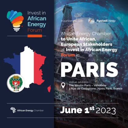 Parigi, a giugno Invest in African Energy Forum