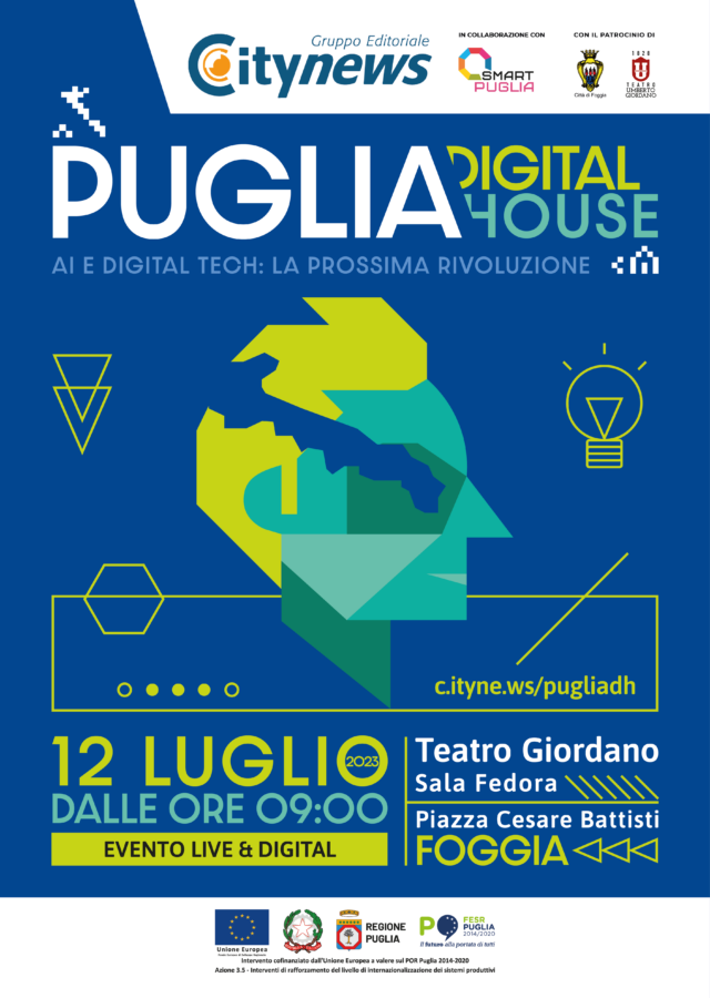 Puglia Digital House, una giornata dedicata alla trasformazione digitale e alla creazione di un ecosistema innovativo
