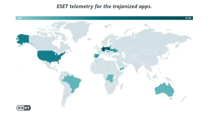 ESET: le app spia del gruppo filo cinese GREF si spacciano per Signal e Telegram e attaccano gli utenti in Europa e Stati Uniti