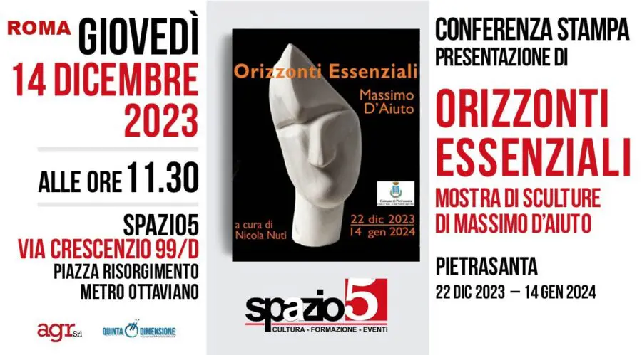 Da Roma a Pietrasanta: la magia delle sculture di Massimo D’Aiuto