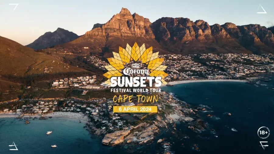 Il Corona Sunsets Festival World Tour torna a illuminare il cielo di Cape Town