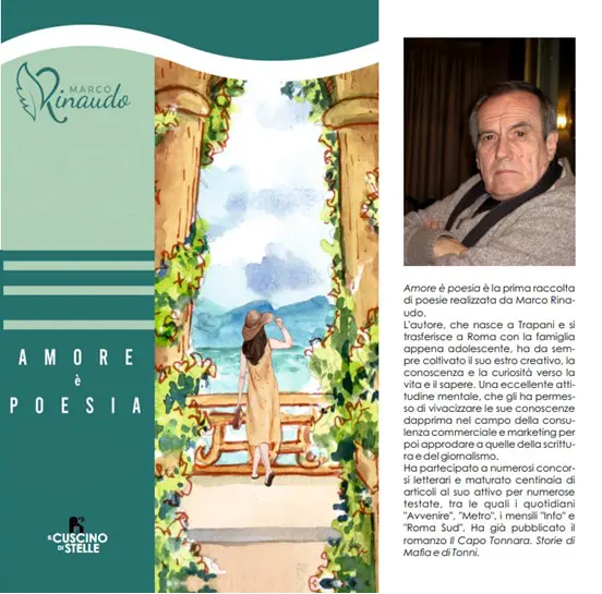 Editoria, è tempo di “Amore è poesia” il nuovo libro di Marco Rinaudo