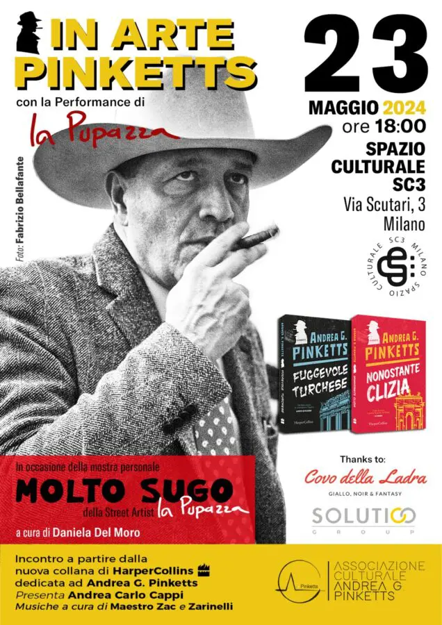 Pinketts never die! Il mito della letteratura celebrato nella sua Milano