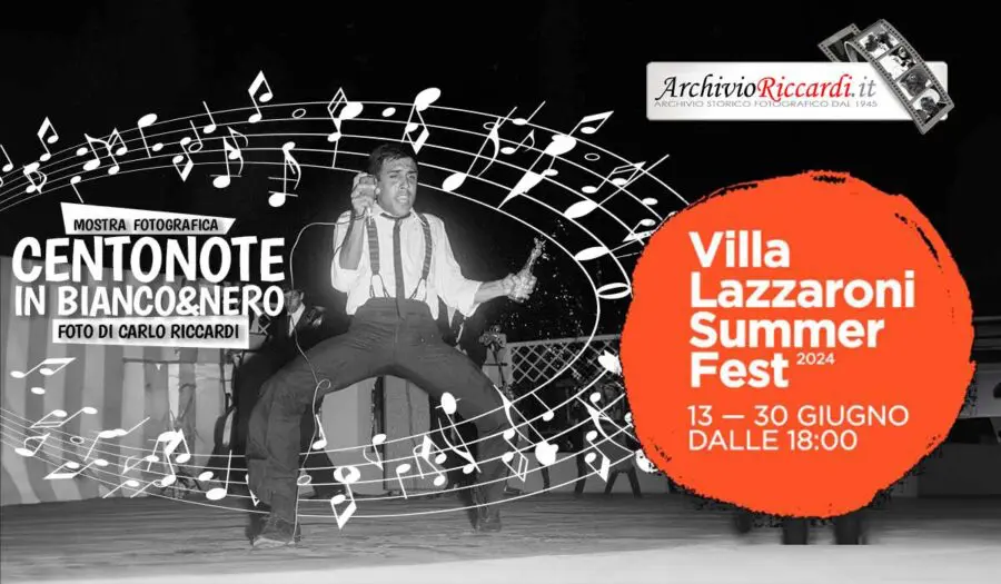 Roma, Villa Lazzaroni ospita “100 Note in Bianco e Nero”: un viaggio nella musica italiana