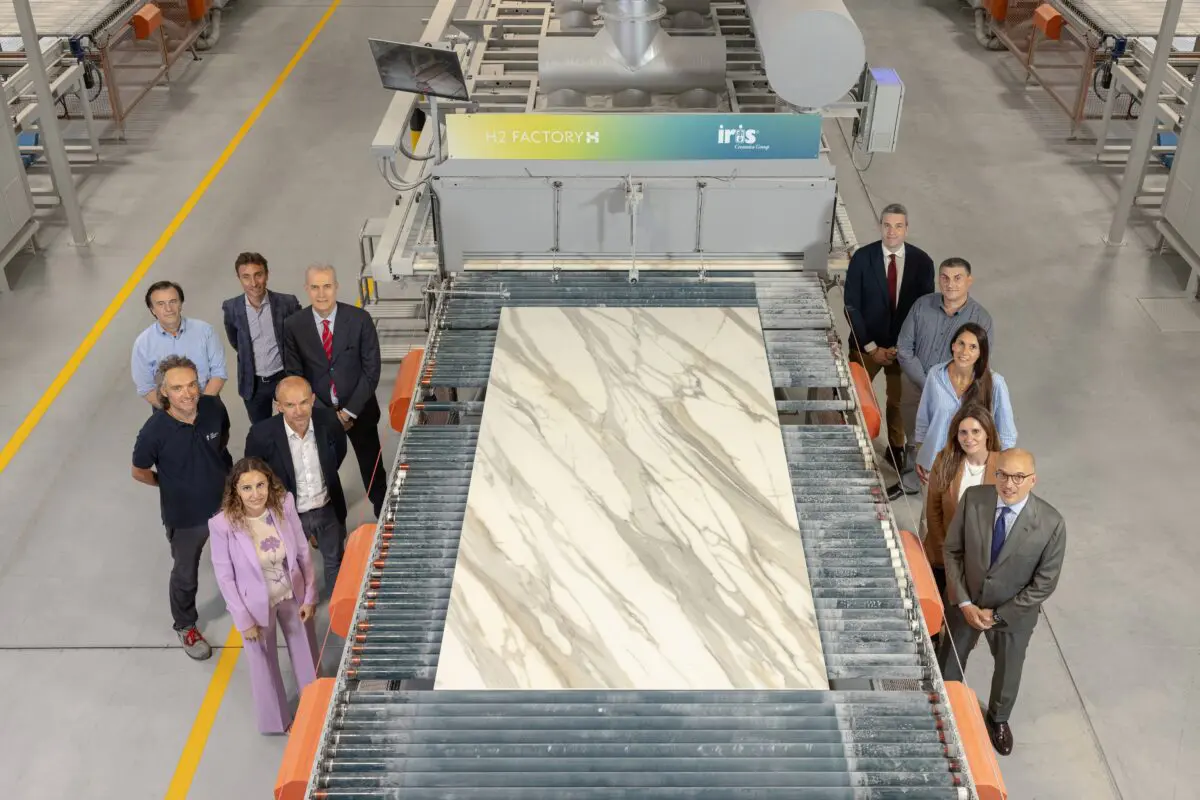 Edison Next e Iris Ceramica Group pionieri della decarbonizzazione, con la prima ceramica 4D al mondo con idrogeno verde