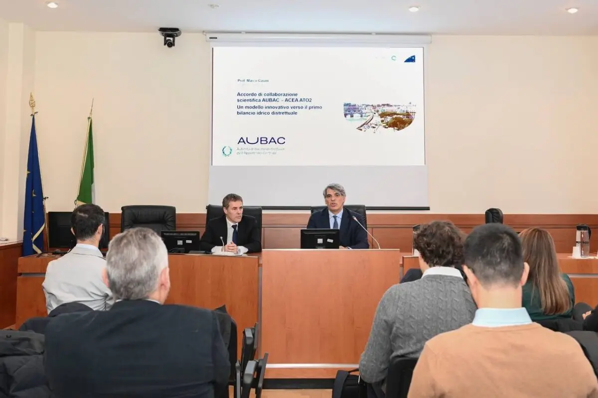 Acea e AUBAC: un accordo rivoluzionario per il futuro dell’acqua