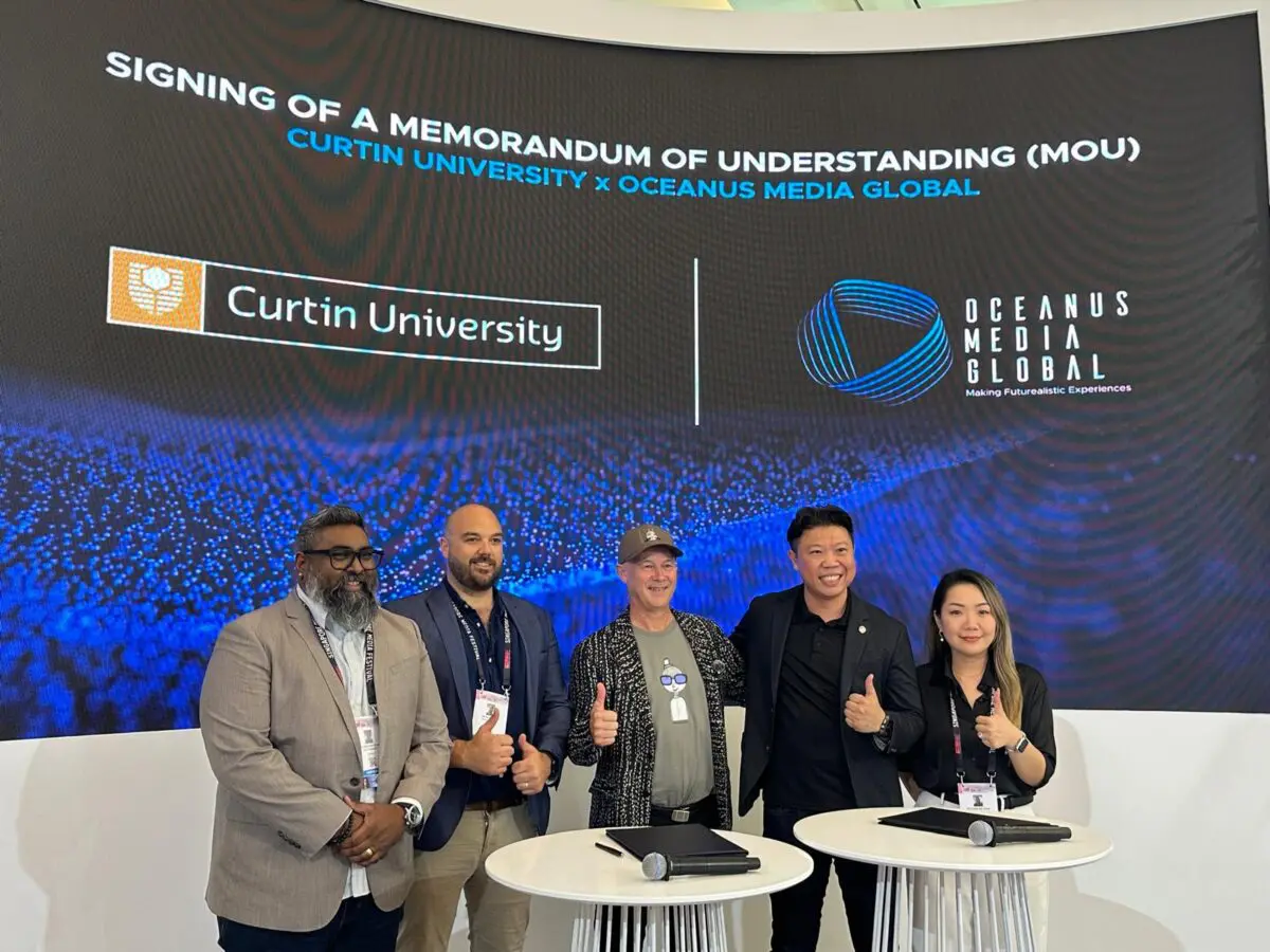 Oceanus Media Global e Curtin University siglano una partnership strategica per l’innovazione nei media digitali