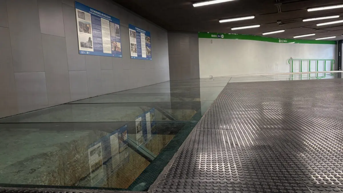 Webuild, Metro Milano: tunnel svela tesori medievali, scambio M4-M2 più rapido