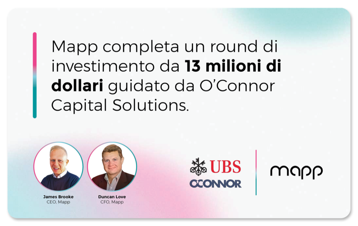Mapp raccoglie 13 mln di dollari per potenziare l’AI nel marketing