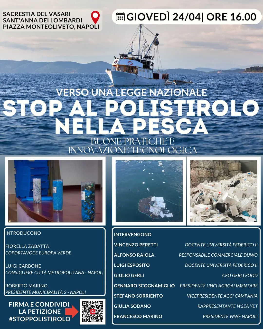 Stop al polistirolo nella pesca: un’iniziativa per un mare più pulito