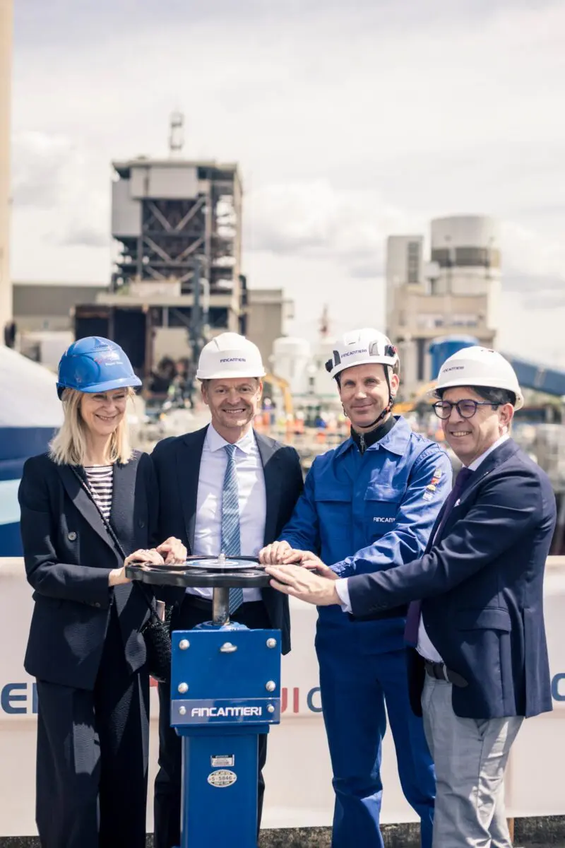 Fincantieri, “Mein Schiff Flow” apre una nuova era di viaggi sostenibili