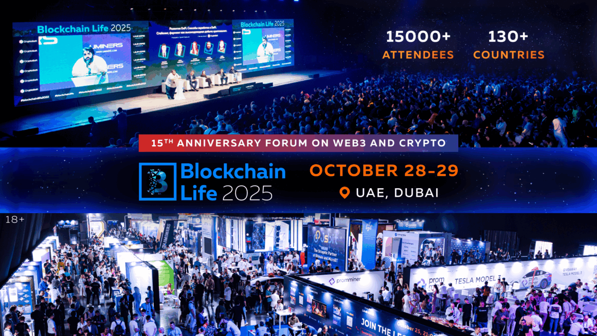 Blockchain Life Forum, Dubai ospita la 15ª edizione con focus su Web3 e criptovalute