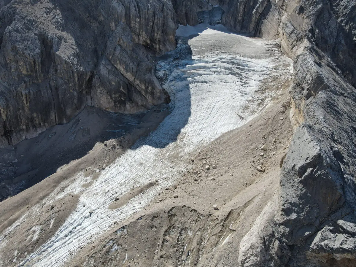 Montagne pericolose, il CAI lancia l’allarme dopo il crollo del ghiacciaio in Svizzera
