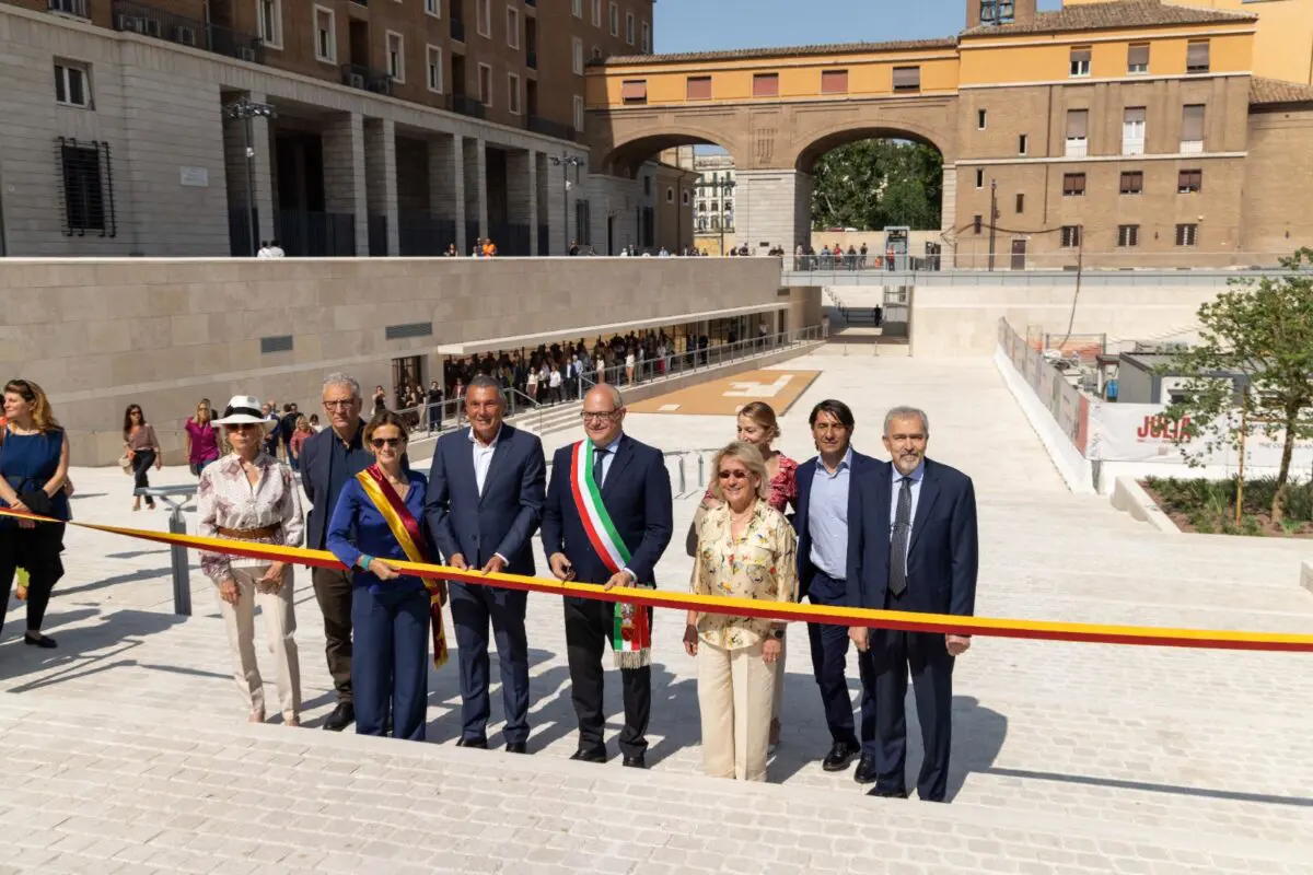 Roma ritrova la sua grandezza: ripartono i lavori del Mausoleo di Augusto con il contributo della Fondazione TIM
