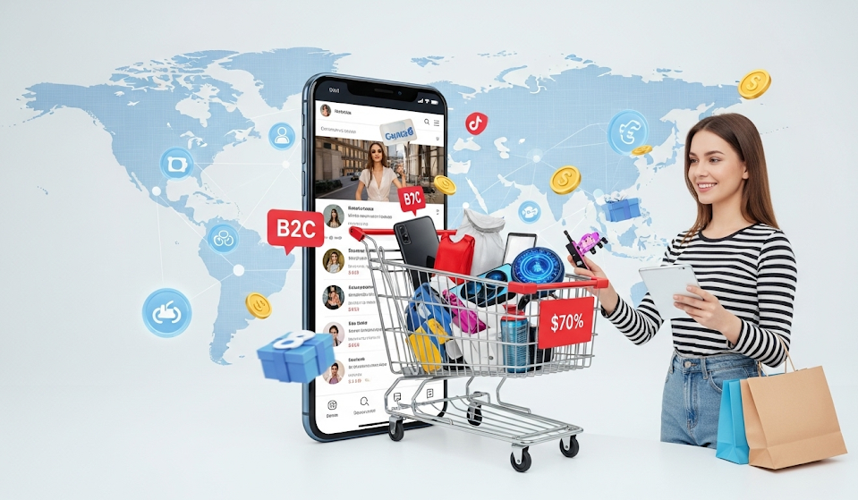 L’eCommerce B2C, dalle origini al boom del social commerce