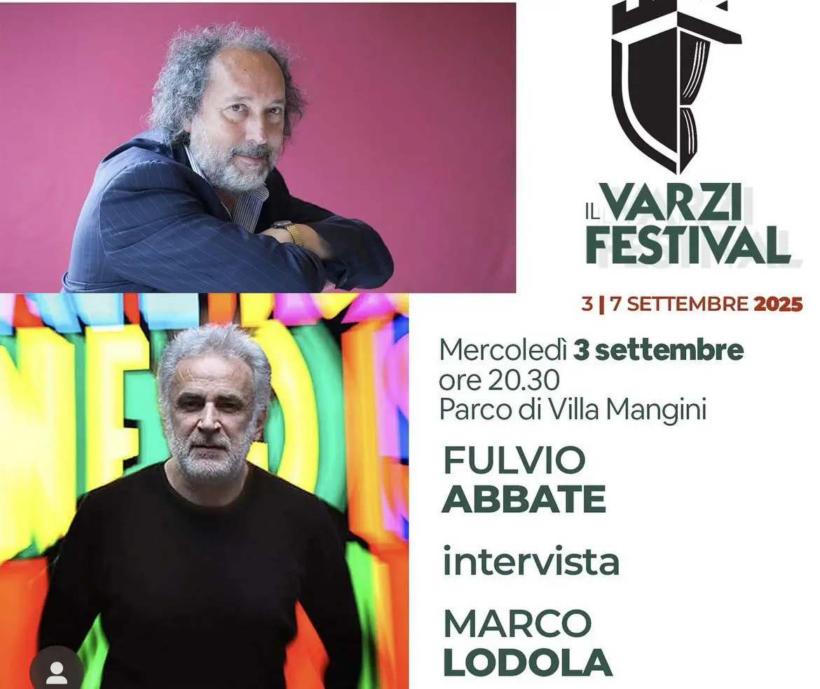 Varzi Festival, stasera Fulvio Abbate intervista Marco Lodola
