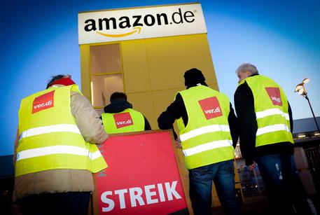 Verdi calls for strikes at Amazon in Leipzig