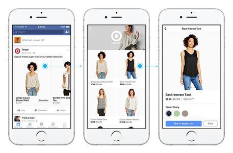 Facebook punta su acquisti online, testa sezione 'Shopping'