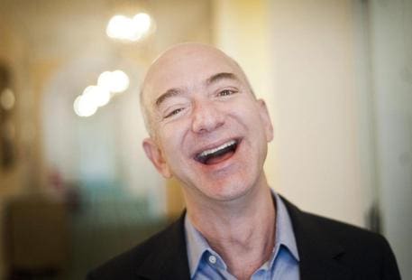 Amazon boss Jeff Bezos in Munich