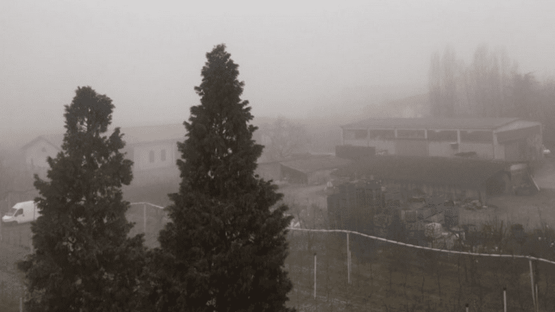 nebbia Sassuolo