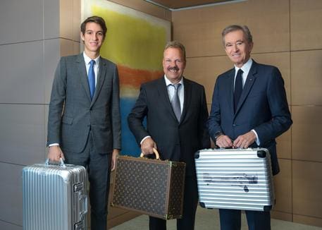 Moda Lvmh Rimowa valigie Arnault Morszeck